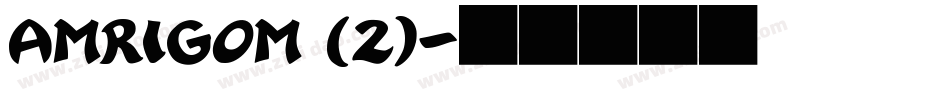 AMRIGOM (2)字体转换